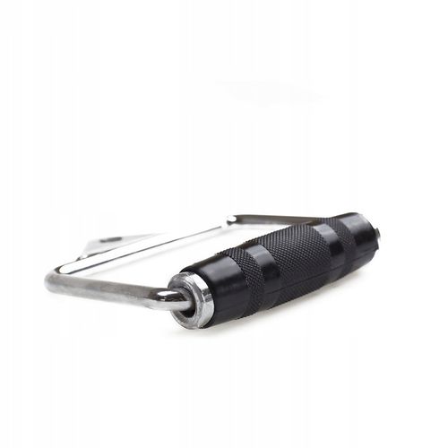 POJEDYŃCZY UCHWYT CHROMOWANA STAL GUMOWY UCHWYT SOLIDNY WYTRZYMAŁY HMS na Arena.pl