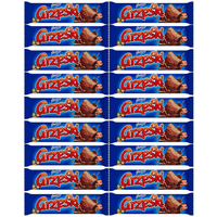 Grześki Wafel przekładany kremem kakaowym w czekoladzie 36 g 18 sztuk