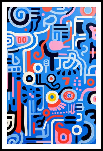 Plakat 56,6x86,4cm Rytmiczne Echo na Arena.pl