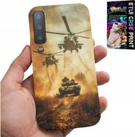 ETUI DO SAMSUNG A7 2018 - HELIKOPTER WOJSKOWY CZOŁG MILITARIA CASE