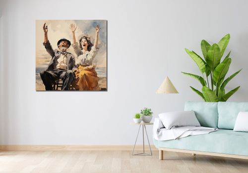 Obraz 90x90cm Chwile Radości na Arena.pl