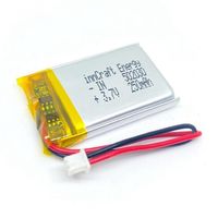 Akumulator Litowo-Polimerowy innCraft 250mAh 3.7V IN502030