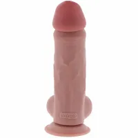 toyjoy get real deluxe 23 cm - anatomiczny model z mocną przyssawką