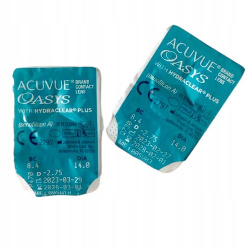 Acuvue Oasys 6 szt. moc -1,75 BC 8,4 na Arena.pl