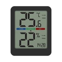 ELEKTRONICZNY TERMOMETR BROWIN BEZPRZEWODOWY POKOJOWY HIGROMETR ZEGAREK