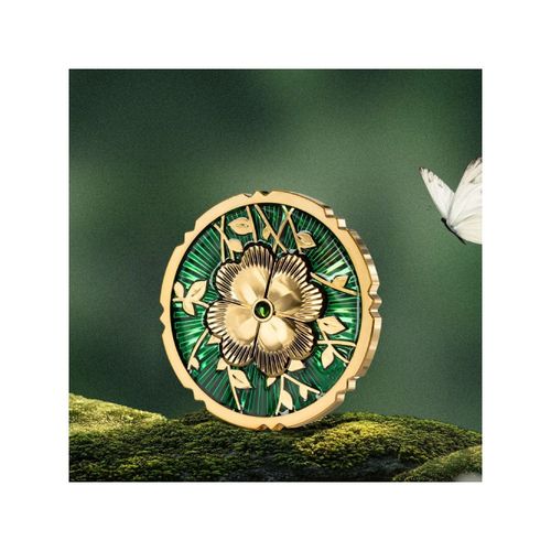 Cook Islands: Evergreen – Clover pozłacany 1 uncja Srebra 2025 Crystal Proof na Arena.pl