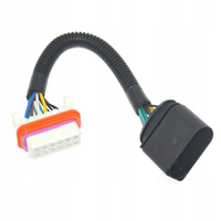 WIĄZKA LAMPY WTYCZKA CZARNE 12PIN PORSCHE CAYENNE VW TOUAREG