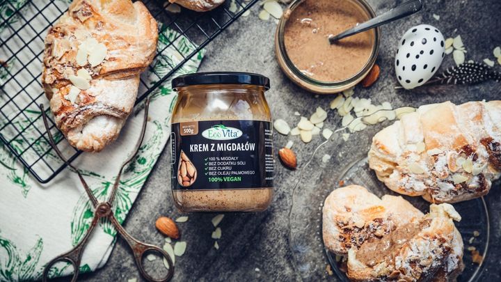 Pasta masło z migdałów migdałowe 500g zdjęcie 8