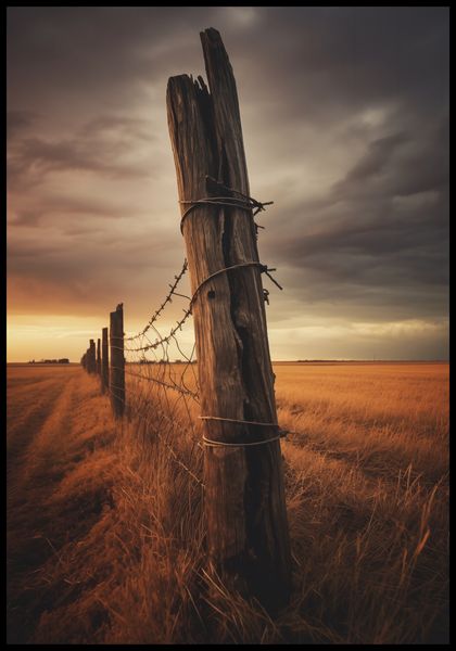 Plakat 68x98cm Zachód na Pograniczu zdjęcie 2
