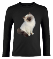 Bluzka tshirt z długim rękawem Kot