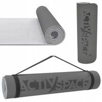 MATA DO ĆWICZEŃ JOGI PILATESU GIMNASTYCZNA TPE ANTYPOŚLIZGOWA Z UCHWYTEM