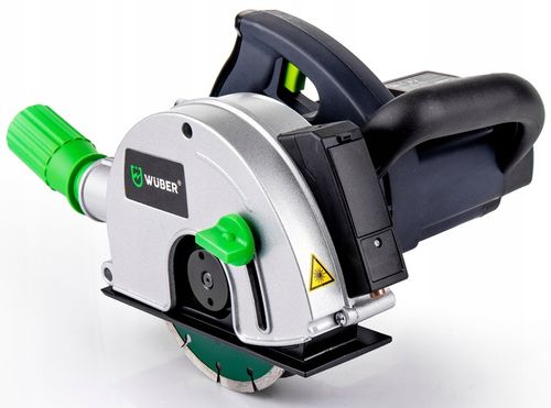 BRUZDOWNICA DO BETONU LASER 2 TARCZE WALIZKA 3100W na Arena.pl