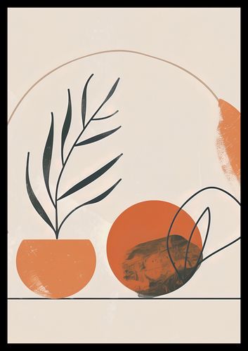 Plakat 68x98cm Tonacja Pasteli na Arena.pl