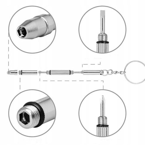 ZESTAW ŚRUBEK ŚRUBKI NAKRĘTEK 1000 SZT DO NAPRAWY OKULARÓW M1.4 M1.6 STAL na Arena.pl