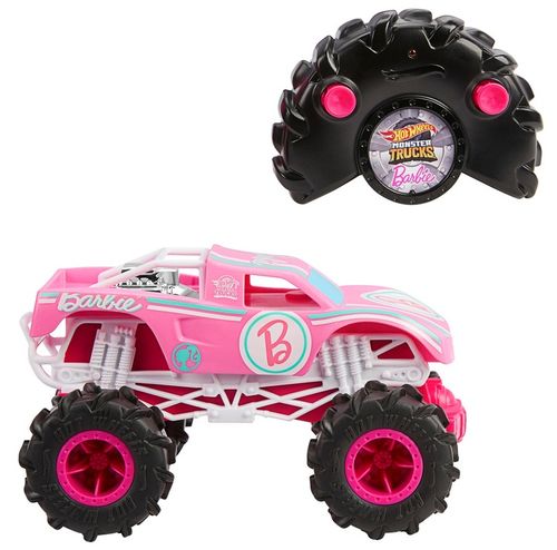 Hot Wheels Monster Truck R/C Barbie 1:24 Pojazd zdalnie sterowany HNV02 na Arena.pl