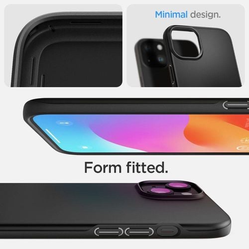 etui ochronne do iphone 15 plus thin fit czarne na Arena.pl