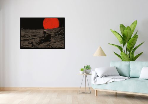Plakat 100x70cm Samotność w Kosmosie na Arena.pl