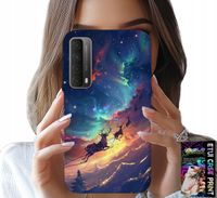 ETUI DO HUAWEI P SMART 2021 - RENIFEREK SŁODKI RENIFER ŚWIĄTECZNY WZÓR