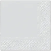 serwetki 3-war. silver 33cmx33cm 20 szt.