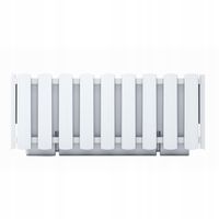 Skrzynka balkonowa Boardee Fencycase 400 | Biały, Kształt Prostokątny, Wymiary 18x38x16.2 cm, Kolor Biały, Prosperplast