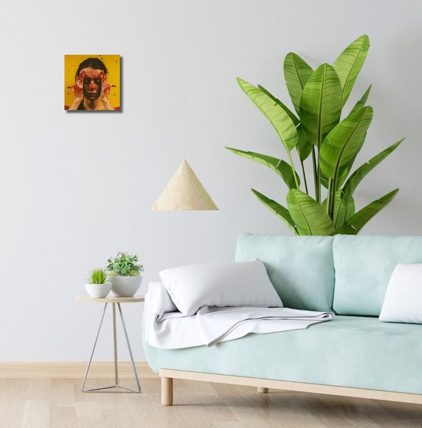 Obraz 20x20cm Dotyk Ekspresji Własnej zdjęcie 2