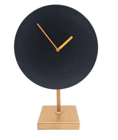 Elegancki zegar metalowy okrągły - 4122 zdjęcie 1