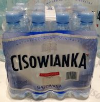 Cisowianka 0,5l gazowana - karton