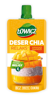 Łowicz Deser chia ananas mango 120 g na Arena.pl