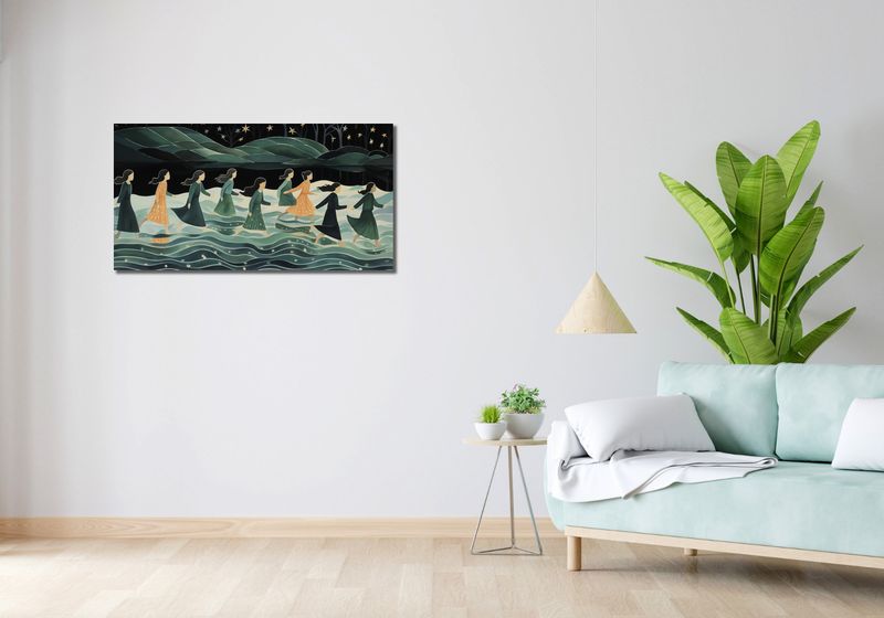 Obraz 100x50cm Nocna Procesja zdjęcie 2