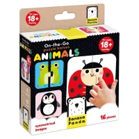 On-the-Go Puzzle Halves. Animals 18m+