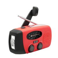 Radio przenosne AM FM solarne dlugi czas pracy 36h energooszczedne