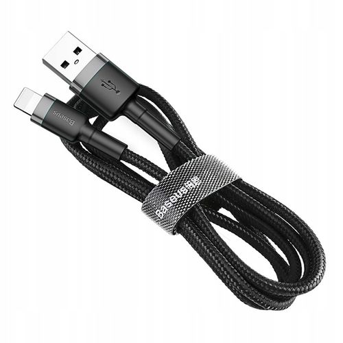 BASEUS SZYBKI KABEL USB / LIGHTNING MOCNY PRZEWÓD DO IPHONE 14 13 12 PRO 1m na Arena.pl