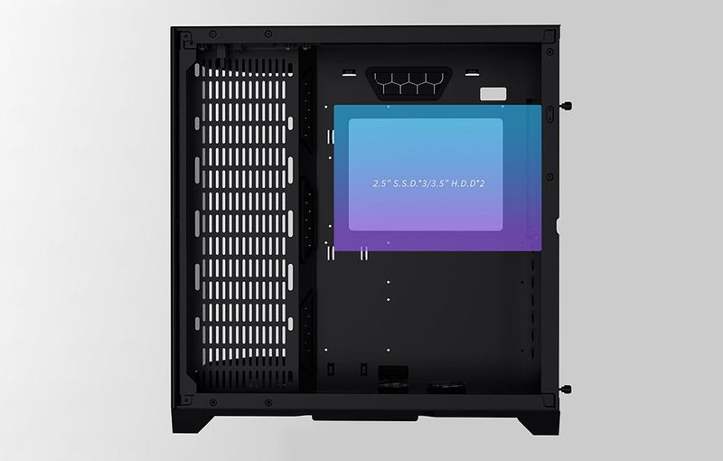 Obudowa Darkflash FT418 ARGB Czarny zdjęcie 7