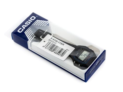 ZEGAREK MĘSKI CASIO F-91W-1YER (zd086a) - KLASYKA + BOX na Arena.pl