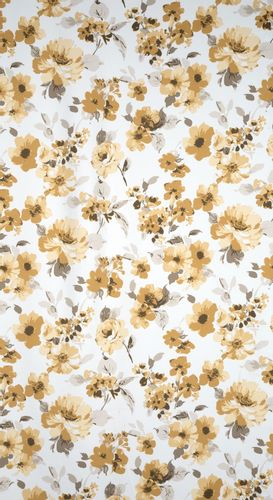 Zasłona gotowa na przelotkach CAREN 140x250 Eurofirany biało/beżowa na Arena.pl