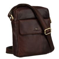 torba damska listonoszka crossbody ze skóry naturalnej - peterson