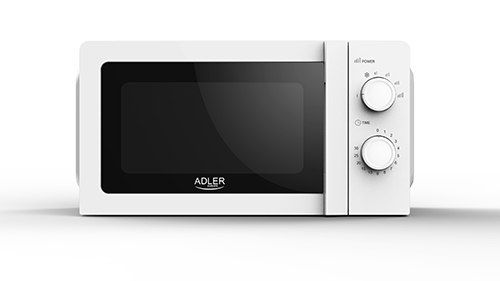 KUCHENKA MIKROFALOWA MIKROFALA WOLNOSTOJĄCA MOCNA MAŁA BIAŁA 20L zdjęcie 2