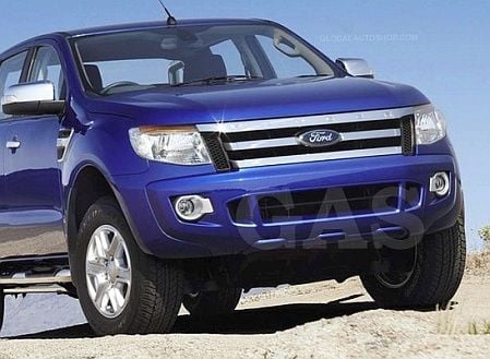 Ford Ranger - Chromowane Listwy Grill Chrom Atrapy Zderzaka Tuning zdjęcie 6