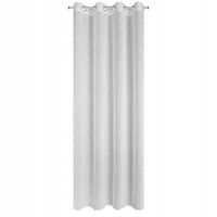 Firana gotowa na przelotkach ALICJA 140x250 Eurofirany biały