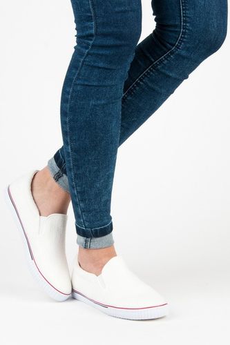 MATERIAŁOWE SLIPONY Rozmiar - 39 na Arena.pl