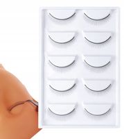 Sztuczne rzęsy Treningowe szkoleniowe do ćwiczenia nauki Przedłużania 5 par