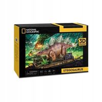 Puzzle 3D National Geographic Stegozaur - Cubic Fun