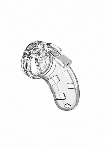 Model 01 - Chastity - 3.5"" - Cock Cage - Transparent zdjęcie 1