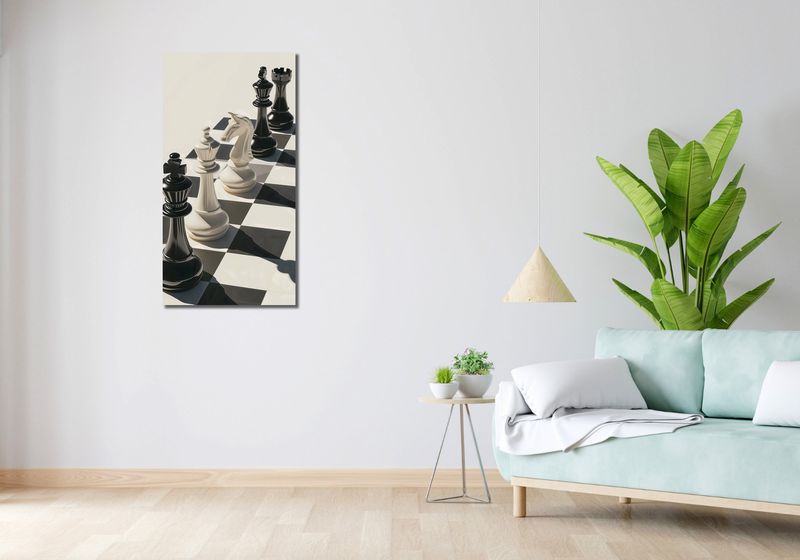 Obraz 50x100cm Szach i Mat zdjęcie 2