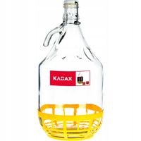 BALON 5L GĄSIOR DAMA BUTELKA DO WINA W KOSZU KOREK