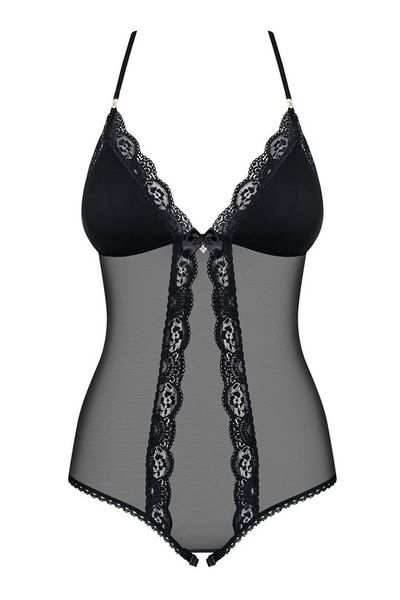OBSESSIVE 841-TED Pikantne body *S/M* czerń zdjęcie 6