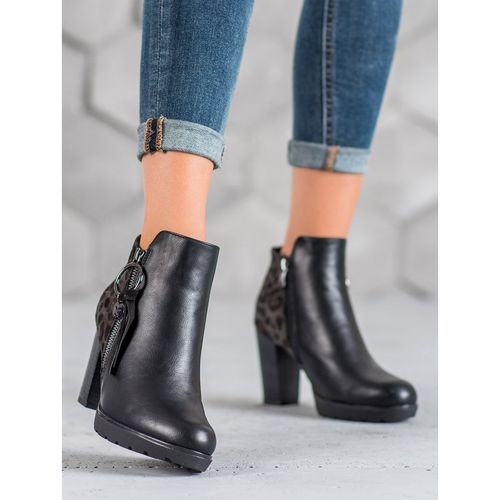 Botki Damskie Leopard Print r.40 na Arena.pl