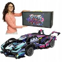 Klocki Cyber Lamborghini 648 elementów Sportowy model do zbudowania lambo