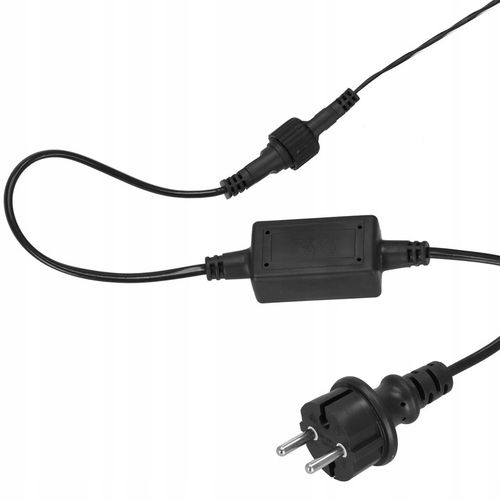 ŚWIATEŁKA LAMPKI LED ZEWNĘTRZNE CHOINKOWE BIAŁE CIEPŁE + FLASH 500 LED 40m na Arena.pl