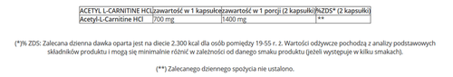 GenLab - Acetyl L-Carnitine HCL - 72 kaps. na Arena.pl